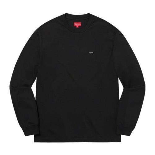 Beperkte Oplage Zwarte Longsleeve Tee Supreme , Black , Heren