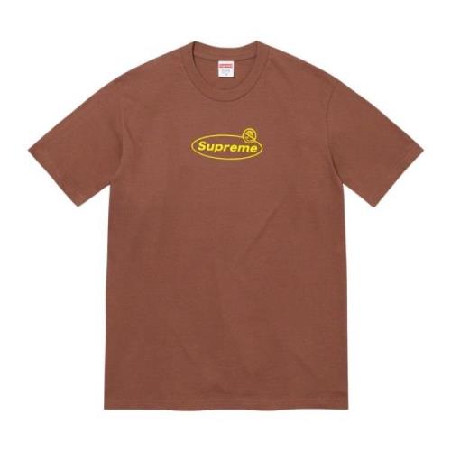 Klassieke Waarschuwing Tee Bruin Supreme , Brown , Heren