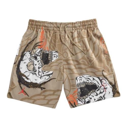 Cactus Jack Pool Shorts Beperkte Oplage Jordan , Multicolor , Heren