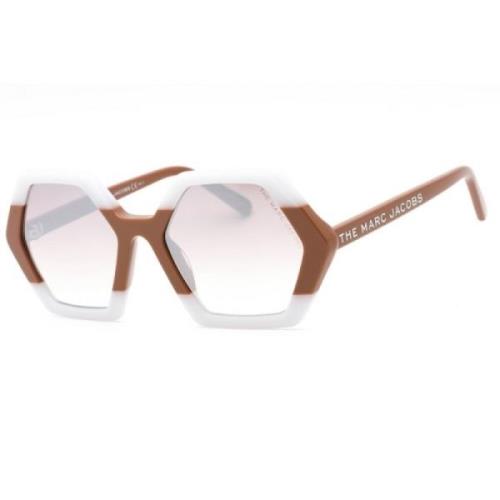 Witte plastic zonnebril voor vrouwen Marc Jacobs , Multicolor , Dames