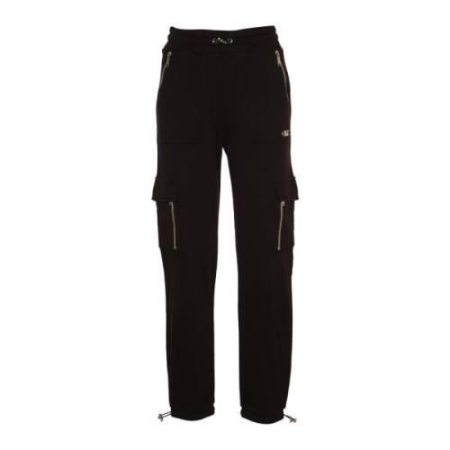 Zwarte Utility Cargo Broek Michael Kors , Black , Dames