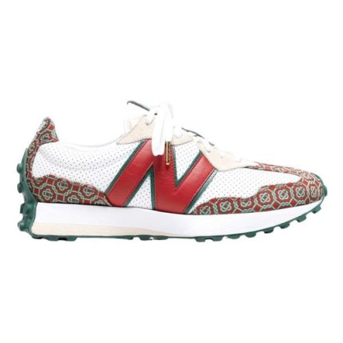 Beperkte Editie Rode Monogram Sneakers New Balance , Multicolor , Here...