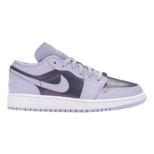 Paarse Air Jordan 1 Lage Editie Nike , Purple , Heren