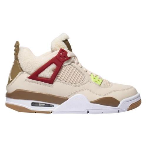 Wild Things Retro Air Jordan 4 Nike , Beige , Dames