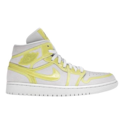 Limited Edition Air Jordan 1 Mid Nike , Yellow , Dames