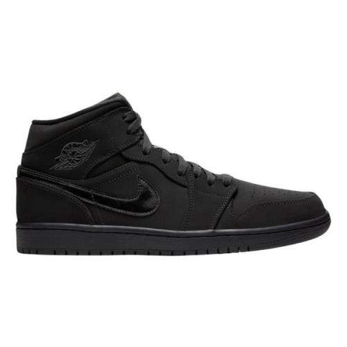 Beperkte oplage Triple Black Mid-Top Sneaker Nike , Black , Heren