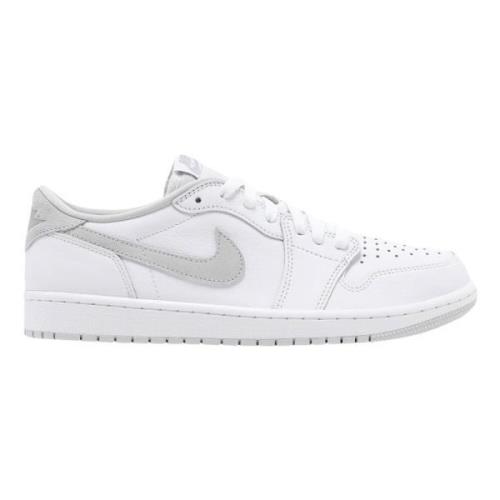 Retro Low OG Neutral Grey Sneakers Nike , White , Heren