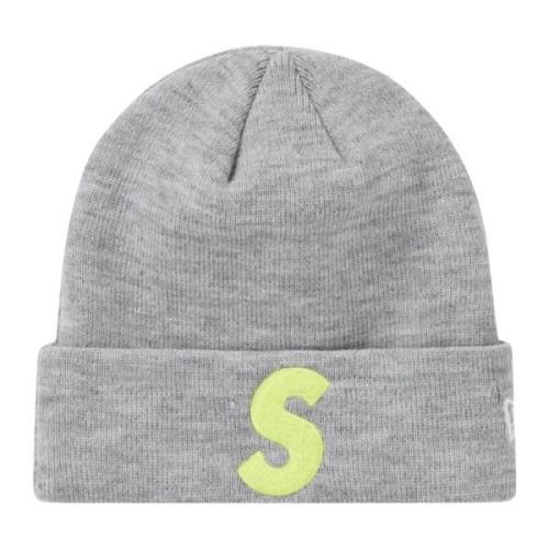 Klassieke S Logo Beanie Heather Grey Supreme , Gray , Unisex