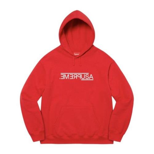 Rode Hoodie Beperkte Oplage Supreme , Red , Heren