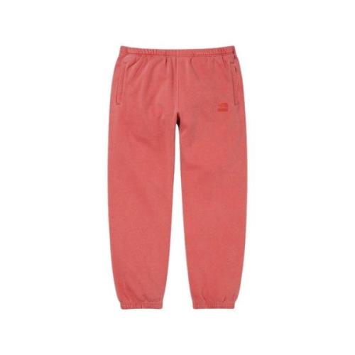 Beperkte oplage rode pigment sweatpant Supreme , Red , Heren