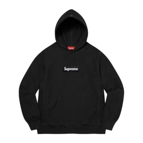 Beperkte oplage Box Logo Hoodie Zwart Supreme , Black , Dames