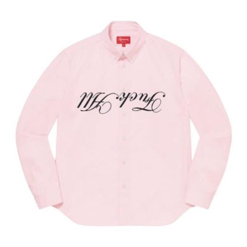 Beperkte Oplage Jamie Reid Shirt Roze Supreme , Pink , Heren