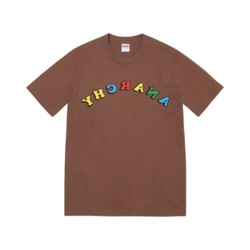 Beperkte oplage Anarchy Tee Bruin Supreme , Brown , Heren