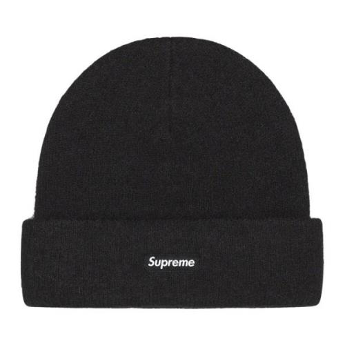 Beperkte oplage Mohair Beanie Zwart Supreme , Black , Heren