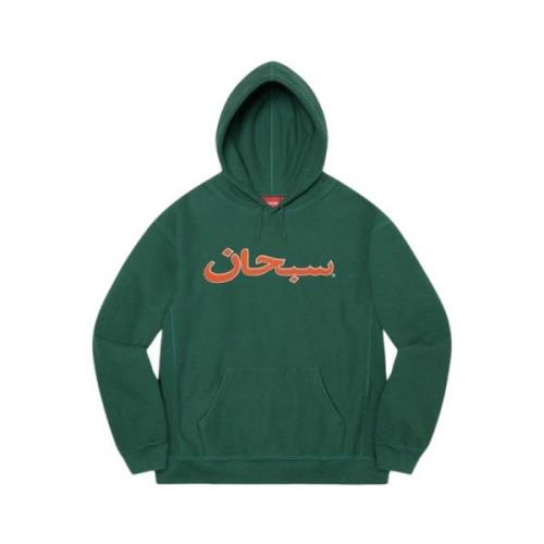 Beperkte Oplage Arabisch Logo Hoodie Donkergroen Supreme , Green , Her...