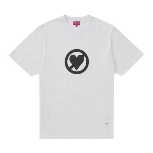 Limited Edition No Love Grafisch T-shirt Supreme , White , Heren