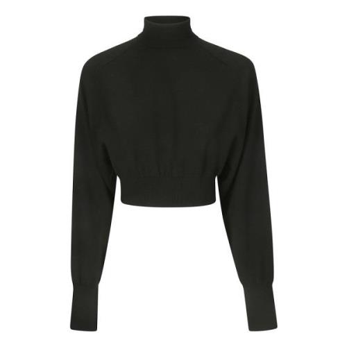 Stijlvolle Ululato Top voor Vrouwen Sportmax , Black , Dames