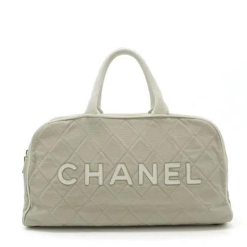 Pre-owned Canvas chanel-bags Chanel Vintage , Gray , Dames