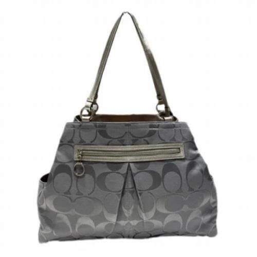 Pre-owned Fabric totes Coach Pre-owned , Gray , Dames