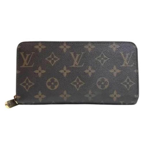 Pre-owned Canvas wallets Louis Vuitton Vintage , Brown , Dames