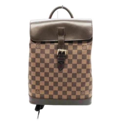 Pre-owned Fabric louis-vuitton-bags Louis Vuitton Vintage , Brown , Da...