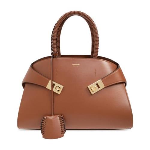 Schoudertas Knuffel S Salvatore Ferragamo , Brown , Dames