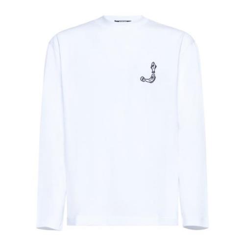 Witte T-shirts en Polos Jacquemus , White , Heren