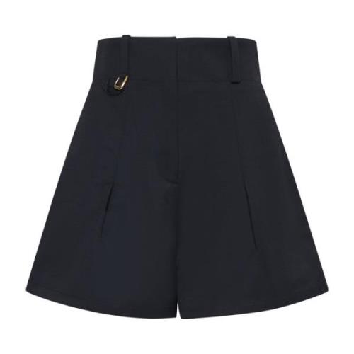 Zwarte Shorts Jacquemus , Black , Dames