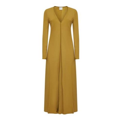 Elegante Jurken Collectie Forte Forte , Yellow , Dames