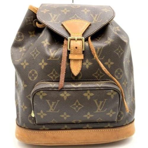 Pre-owned Canvas louis-vuitton-bags Louis Vuitton Vintage , Brown , Da...