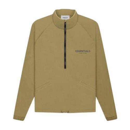 Beperkte oplage Half Zip Track Jacket Fear Of God , Beige , Heren