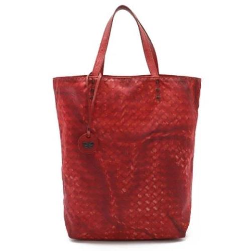 Pre-owned Nylon handbags Bottega Veneta Vintage , Red , Dames