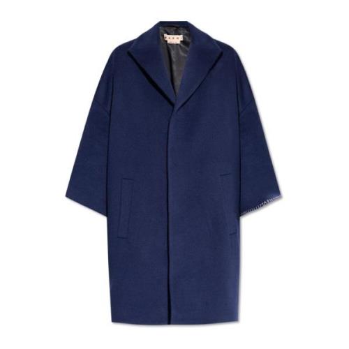 Wollen jas Marni , Blue , Dames