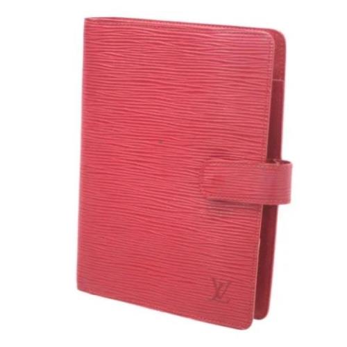 Pre-owned Fabric home-office Louis Vuitton Vintage , Red , Dames