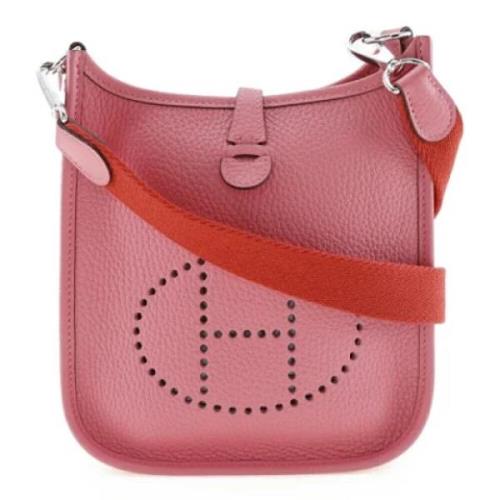 Pre-owned Fabric shoulder-bags Hermès Vintage , Pink , Dames