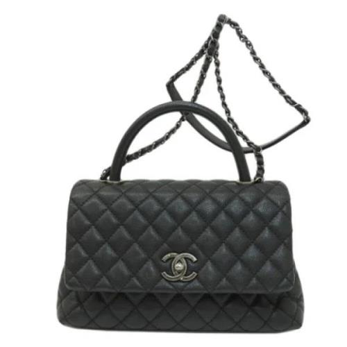 Pre-owned Fabric chanel-bags Chanel Vintage , Black , Dames