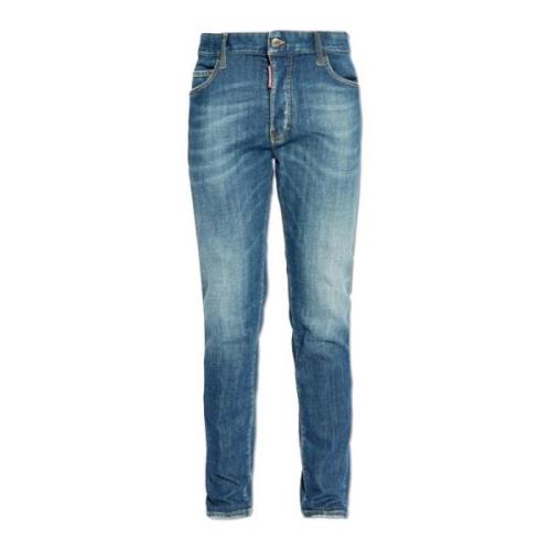 Jeans Super Twinky Dsquared2 , Blue , Heren