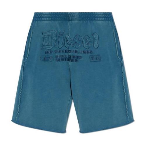 Shorts met ruwe afwerking P-Rawmarshy Diesel , Blue , Heren