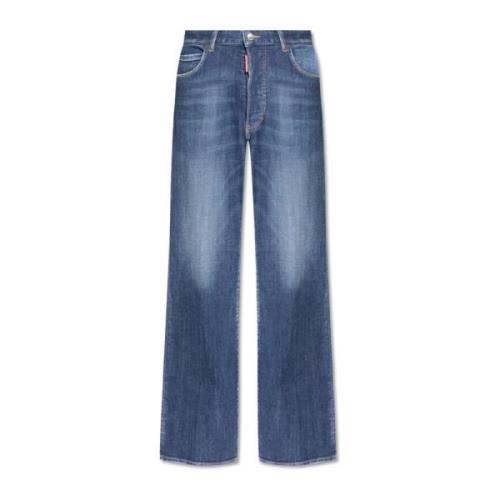 Jeans San Diego Dsquared2 , Blue , Dames