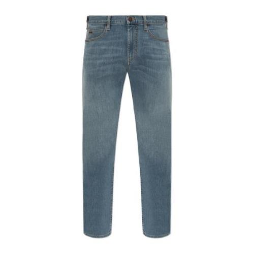 J45 regular fit jeans Emporio Armani , Blue , Heren