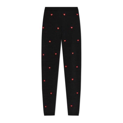 Wollen leggings Moschino , Black , Dames