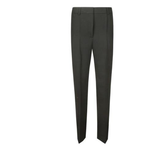 Getailleerde Straight Broek TotêMe , Black , Dames