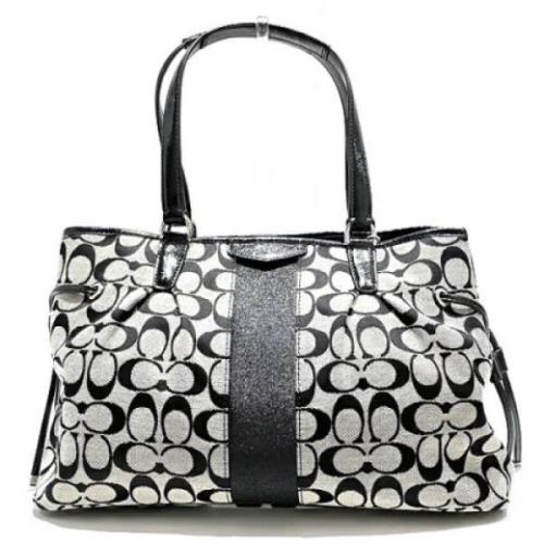 Pre-owned Fabric totes Coach Pre-owned , Black , Dames