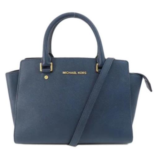 Pre-owned Plastic handbags Michael Kors Pre-owned , Blue , Dames