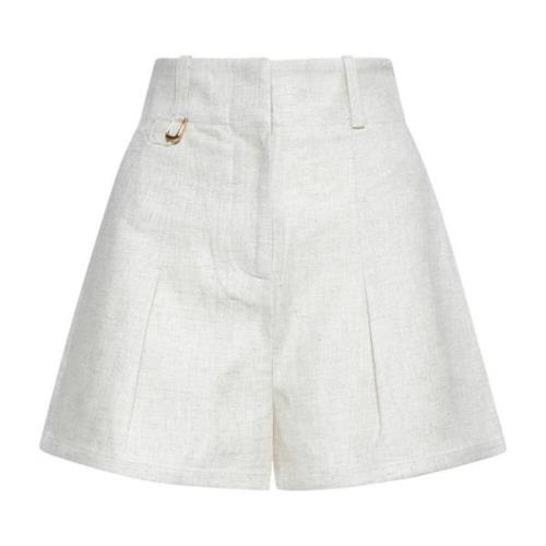 Beige Shorts Jacquemus , Beige , Dames