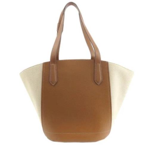 Pre-owned Leather totes Michael Kors Pre-owned , Beige , Dames