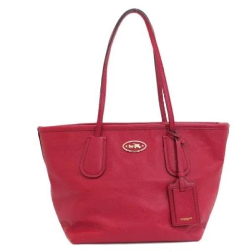 Pre-owned Plastic totes Coach Pre-owned , Red , Dames