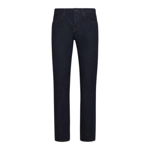 Blauwe Denim Jeans 7 For All Mankind , Blue , Heren