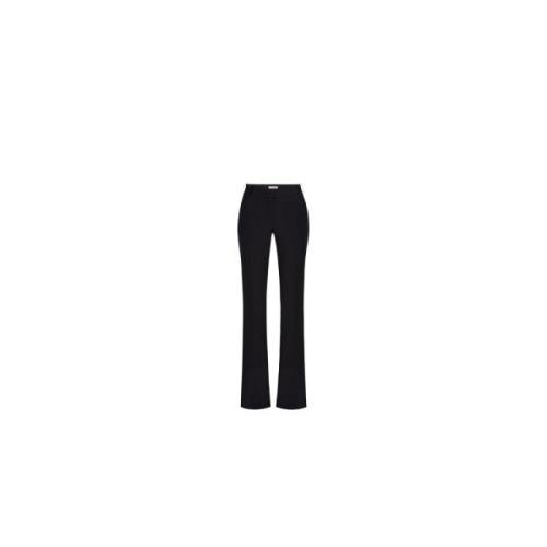 Zwarte Bootcut Broek Nina Ricci , Black , Dames