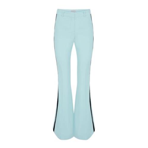 Lichtblauwe Flared Tuxedo Broek Nina Ricci , Blue , Dames